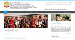 Desktop Screenshot of basponccollege.org